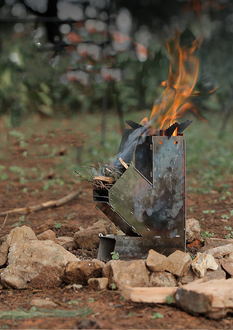 ESTUFA ROCKET INOX 1C198