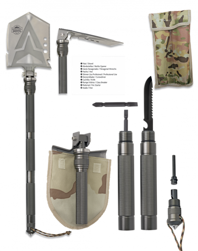 PALA SURVIVAL 20 CM 11 MULTIUSOS