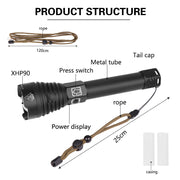 LINTERNA 20W USB 1C227