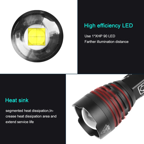 LINTERNA 20W USB 1C227