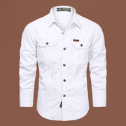 CAMISA ALGODÓN MANGA LARGA 1C032